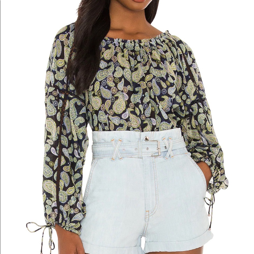 F r e e P e o p l e • Paisley Boho bodysuit